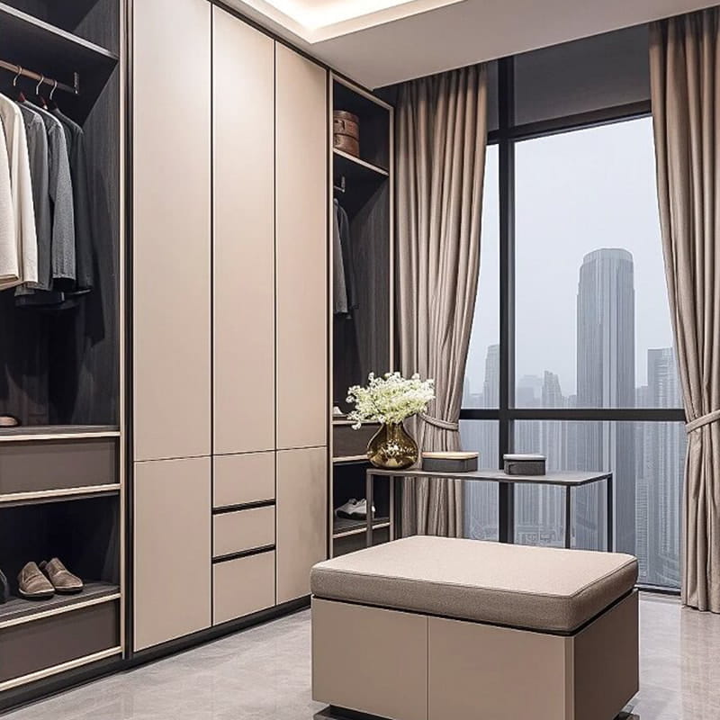 Milan Aura Panoramic Phantom Walk-in ormar